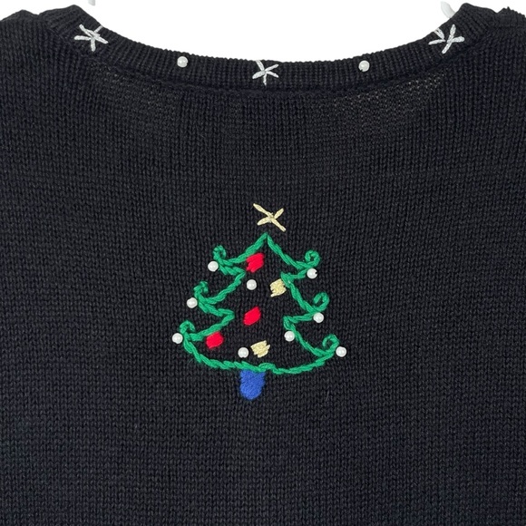 Vintage Women’s Erika Christmas Cardigan Size Small - Picture 6 of 9